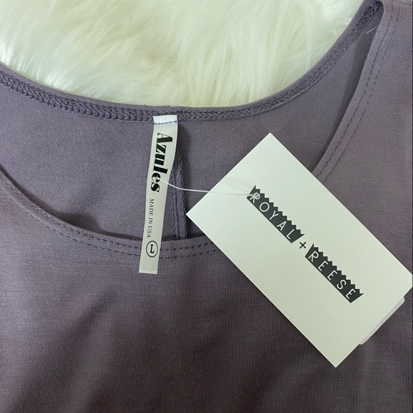 NWTs Boutique Brand Jersey Knit Sleeveless Tank Midi Dress/Coverup - Picture 5 of 8